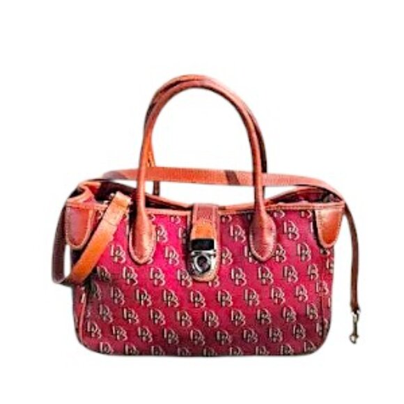 Dooney & Bourke Handbags - Dooney & Bourke Signature Handler 3 compartment shoulder crossbody bag FREE Ship